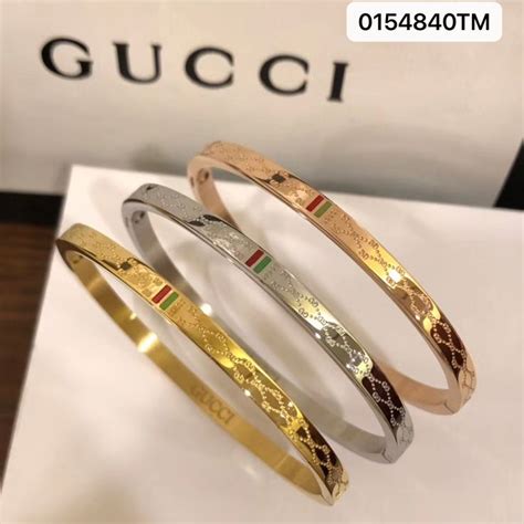 gucci gold cuff bracelets for women|real gold gucci bracelet.